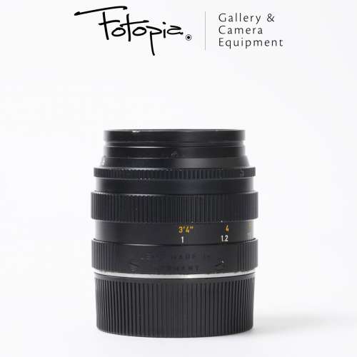 || Leica Summilux-M 50mm F1.4 - Black / v2 / E43 with packing & 3rd party UV ||