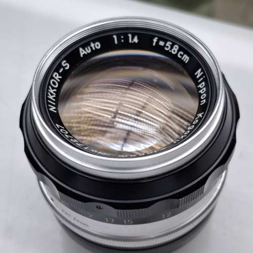NIKON NIKKOR 5.8CM F1.4 NON Ai MOUNT