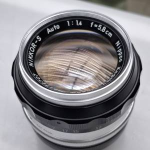 NIKON NIKKOR 5.8CM F1.4 NON Ai MOUNT