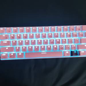rk61 royal kludge 61 60% keyboard 無線藍牙機械鍵盤 青軸 blue switch