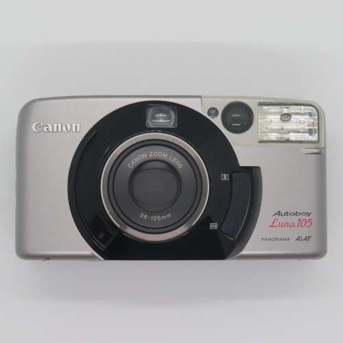 Canon Autoboy Luna 105 38-105mm f/3.8-9.9 Lens Point & Shoot 菲林相機 底片相機...