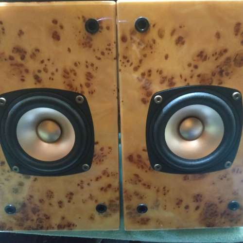 拓利好Q-4 4吋全頻書架喇叭1對(90%新100%全正常)