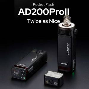 Godox 神牛 AD200 Pro II 外拍閃光燈 $2200✨