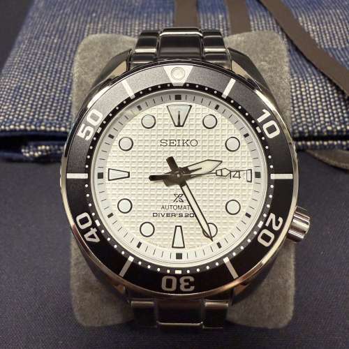 新凈 SEIKO SPB427 白色座頭鲸限量版