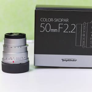 Voigtlander Color-Skopar 50mm F2.2 VM 福倫達 Leica M mount