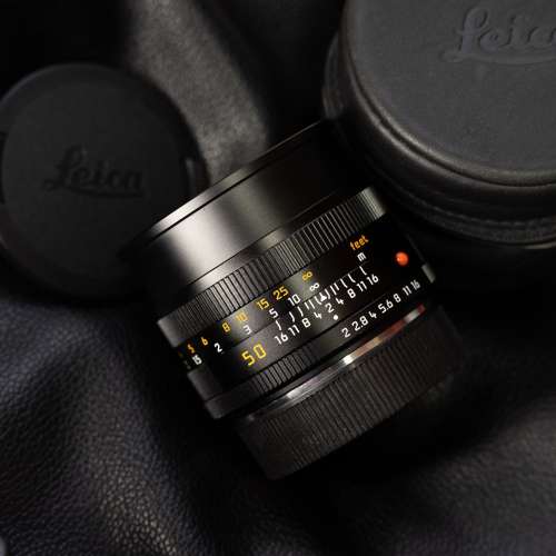 LEICA R 50MM f2 Summicron (最後期391批次2001年版ROM版）合FUJI GFX 菲林 R5 NIK...