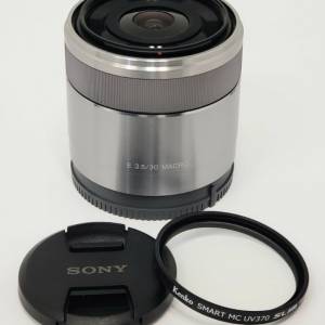Sony SEL30M35 E 30mm f3.5 MACRO (APSC E-MOUNT 相機 用 微距鏡頭) -  99% New，送...