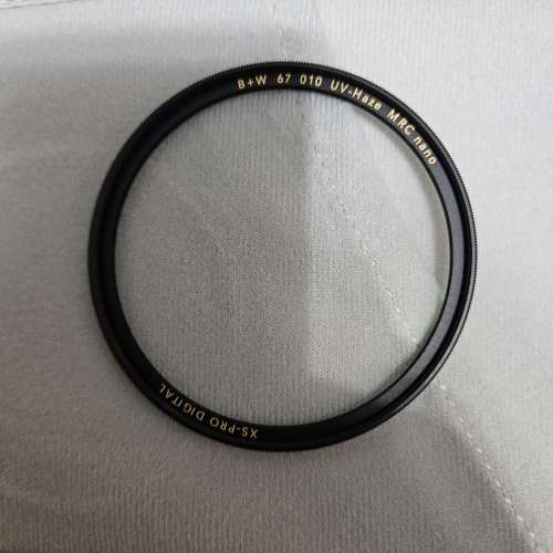 B+w 67mm uv filter