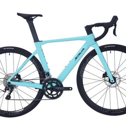 2025 SAVA A4 20速油剎桶軸碳纖維公路車 送水架前後蛙燈