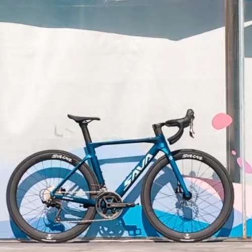 2025 SAVA A7L 24速油剎桶軸碳刀碳纖維公路車 送水架前後蛙燈