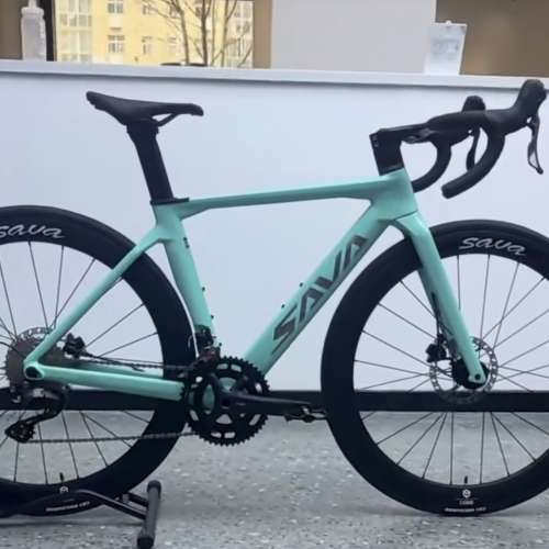 2025 SAVA A7L 24速油剎桶軸碳刀碳纖維公路車 送水架前後蛙燈