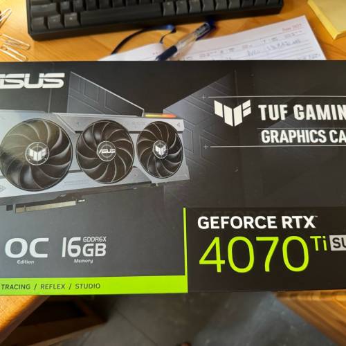 ASUS TUF Gaming GeForce RTX™ 4070 Ti SUPER 16GB GDDR6X
