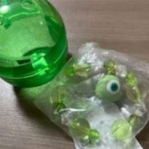全新 Monsters University Mike 怪獸大學 手鏈 扭蛋