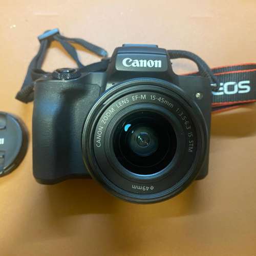 Canon EOS M50 鏡頭套裝, 15-45mm f3.5-6.3 & 50mm f1.8