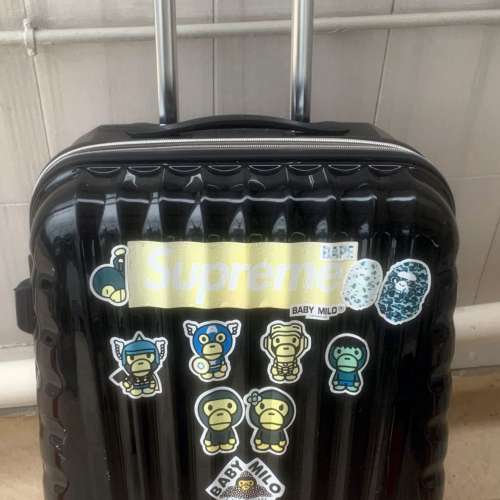 25" 4 wheels soft suitcase can expandable HK$138.00