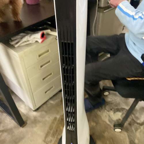 直立可旋轉風扇