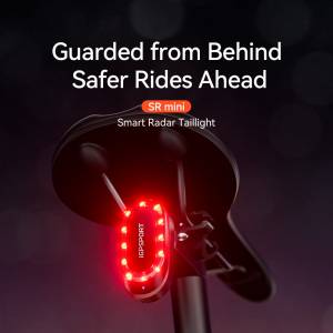 100%New iGPSPORT SR mini Smart Radar Tail Light