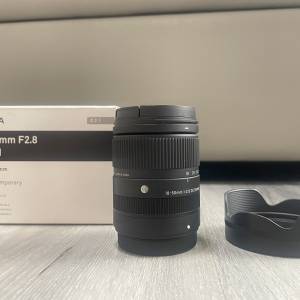 Sigma 18-50 F2.8 dc dn  Fujifilm x  mount