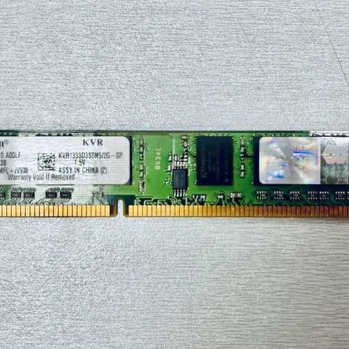 KINGSTON RAM DDR3 2BG 兩條