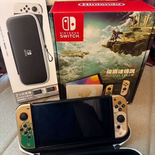 行貨有保養薩爾達限定版Switch