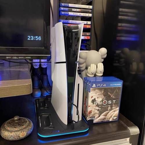PS5/Slim/Pro 散熱充電底座 Cooling Charging Stand