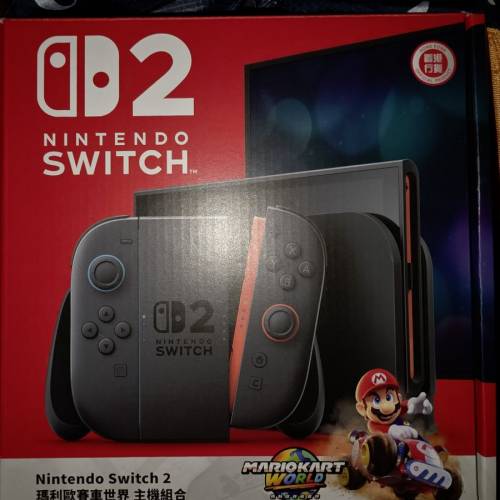 Nintendo Switch 2 全新行貨 連Mario Kart 未開 (Circle K單)