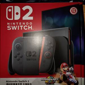 Nintendo Switch 2 全新行貨 連Mario Kart 未開 (Circle K單)