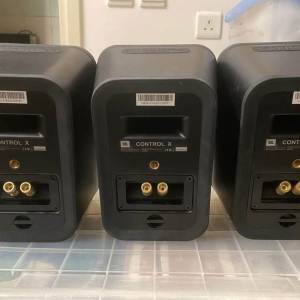 JBL CONTROL X ( 3隻不散賣 ）跟掛架