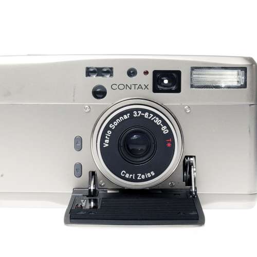 Contax TVS III 35mm Point & Shoot Film Camera Silver