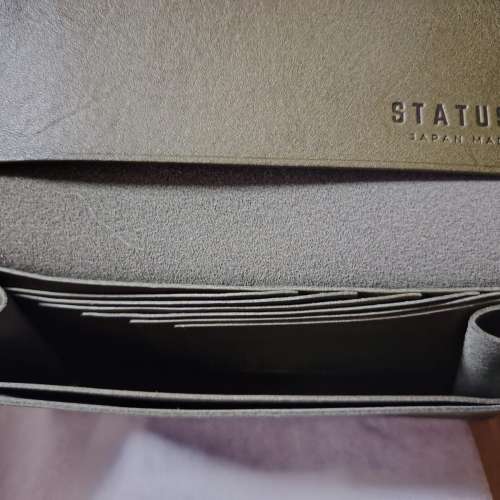 il modo 史上最小 全日本職人手工製造真皮長夾 (綠色信封款-左撇子)