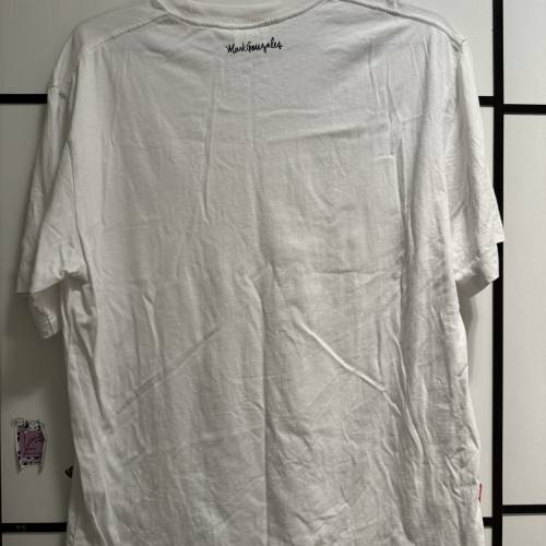 mark Gonzales white tee