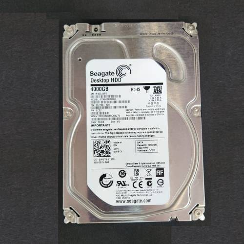 Seagate 4TB 3.5 HDD 硬碟