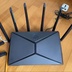 ASUS華碩天選遊戲路由器電競遊戲路由器千兆WiFi6雙頻雙2.5G口