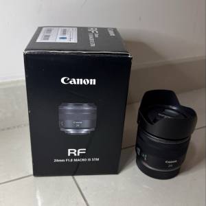 Canon RF 24mm F1.8 IS 鏡頭連遮光罩