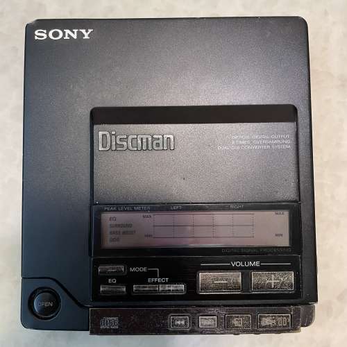 sony d-z555 最頂級 discman walkman cd player 全正常 經典罕有