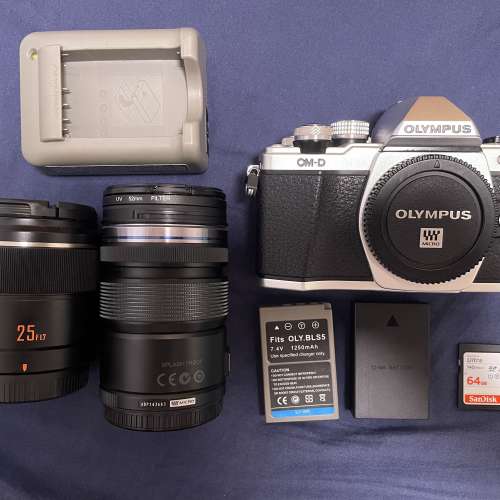 輕巧 復古Olympus EM10 mark ii 兩隻連鏡