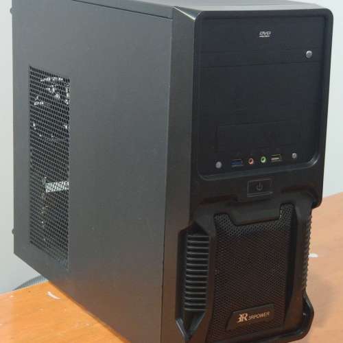 3Rpower ATX case 連12cm fan + 8cm fan +floppy位USB3.0板