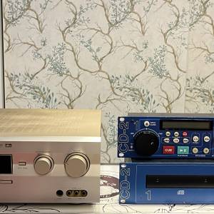 Yamaha 擴音機+雙盤CD 機