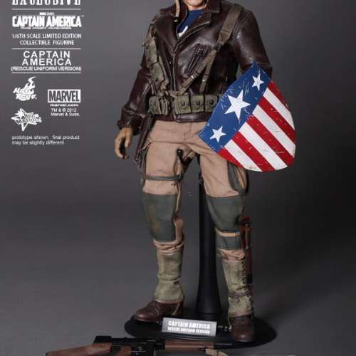 Hot Toys MMS 180 Captain America : The First Avenger – Rescue Uniform Version