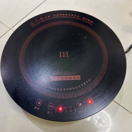 慳位圓形IH電磁爐(2200w)