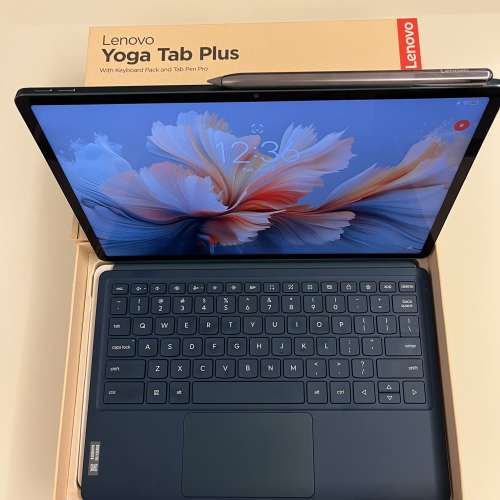 Lenovo Yoga Tab Plus (With 2-in-1 Keyboard Pack + Tab Pen Pro)