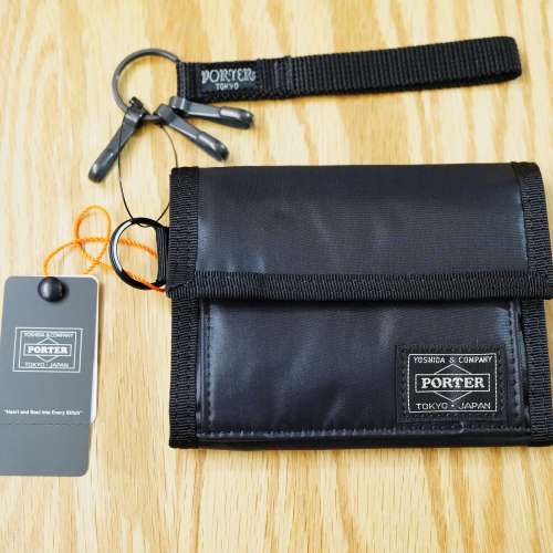 Porter Capsule Wallet 555-06440 日本吉田三摺銀包 黑色