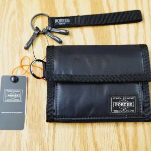 Porter Capsule Wallet 555-06440 日本吉田三摺銀包 黑色