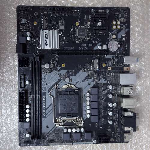 二手 ASROCK B560M-HDV R2.0 B560 DDR4 LGA1200 MATX MB