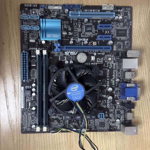 二手 ASUS P8H61-M + I5-2400 + 8GB