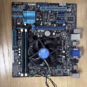 二手 ASUS P8H61-M + I5-2400 + 8GB