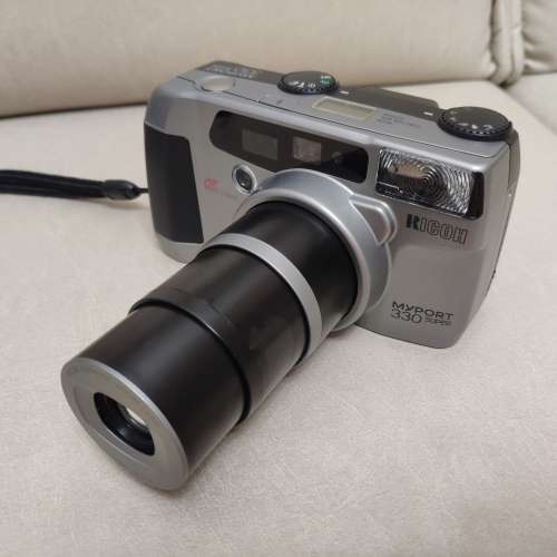 Ricoh MyPort 330 Super 新淨有盒中古菲林相機 傻瓜機 38-130mm底片相機 旅行便攝...
