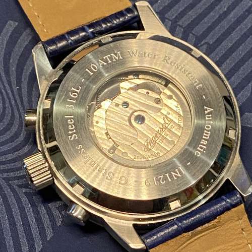 Ingersoll 95% 新自動錶 月份 星期 日曆