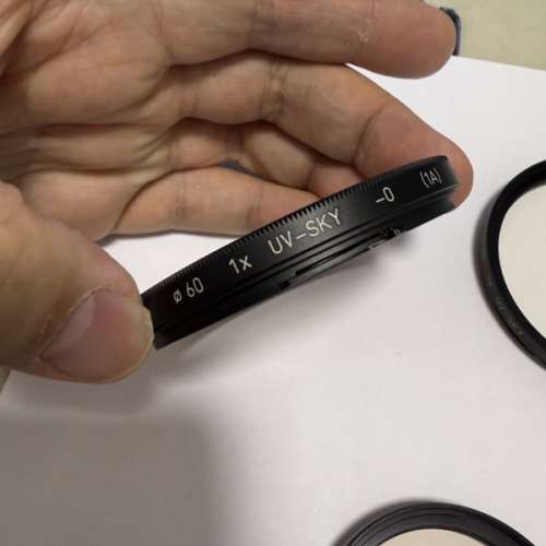 Used Original Hasselblad 50 & 60 UV-Sky Multicoated Filter
