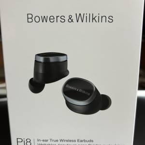全新 亮黑色Bowers & Wilkins Pi8 入耳式真無線耳機